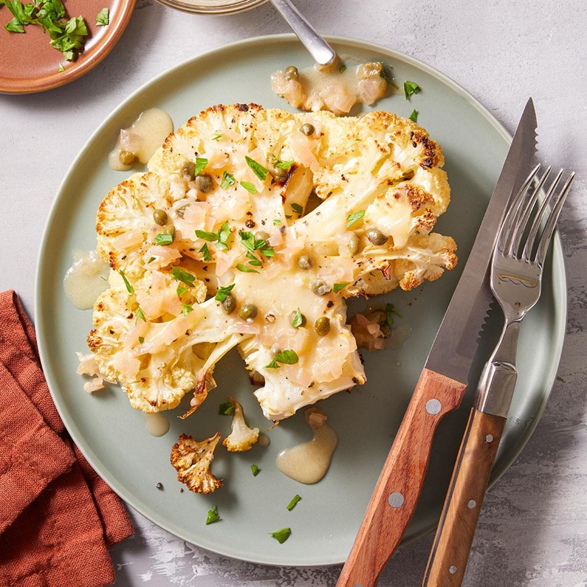 Cauliflower Piccata