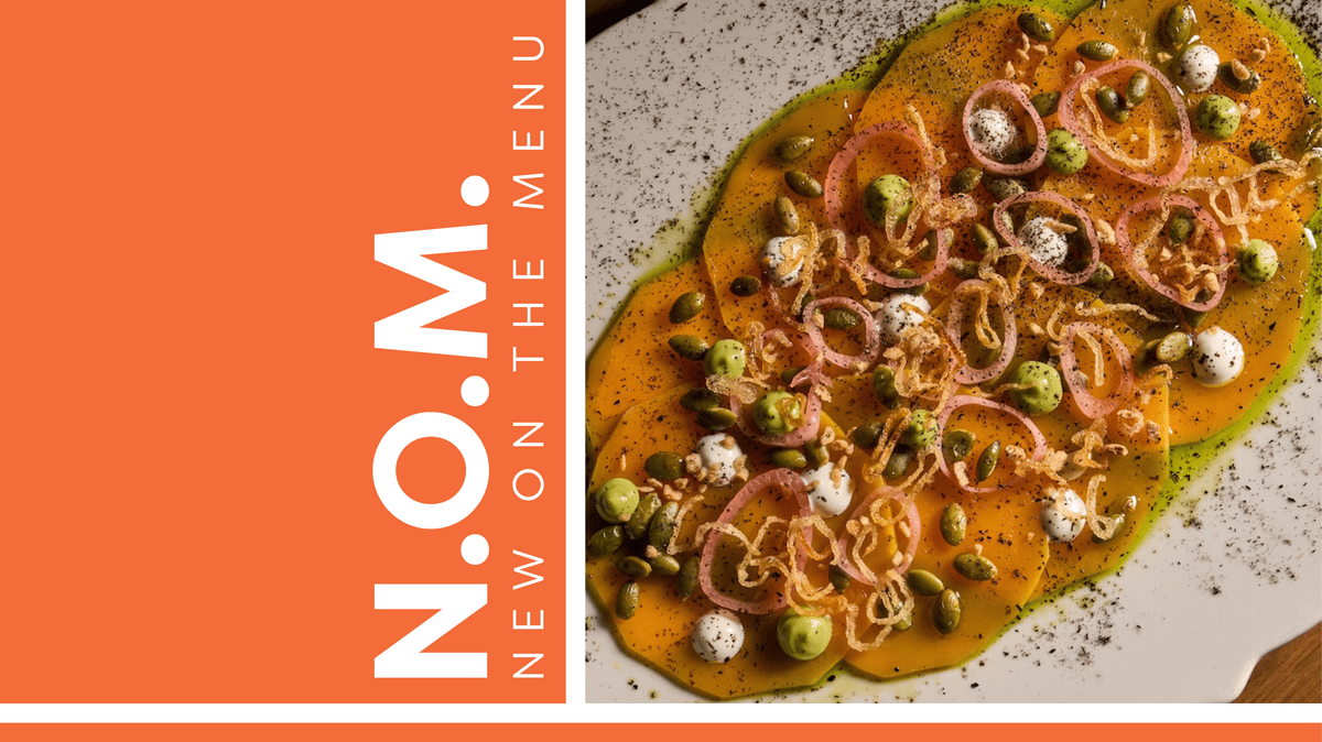 New on the Menu: Squash carpaccio, cardamom buns, and a localized moqueca