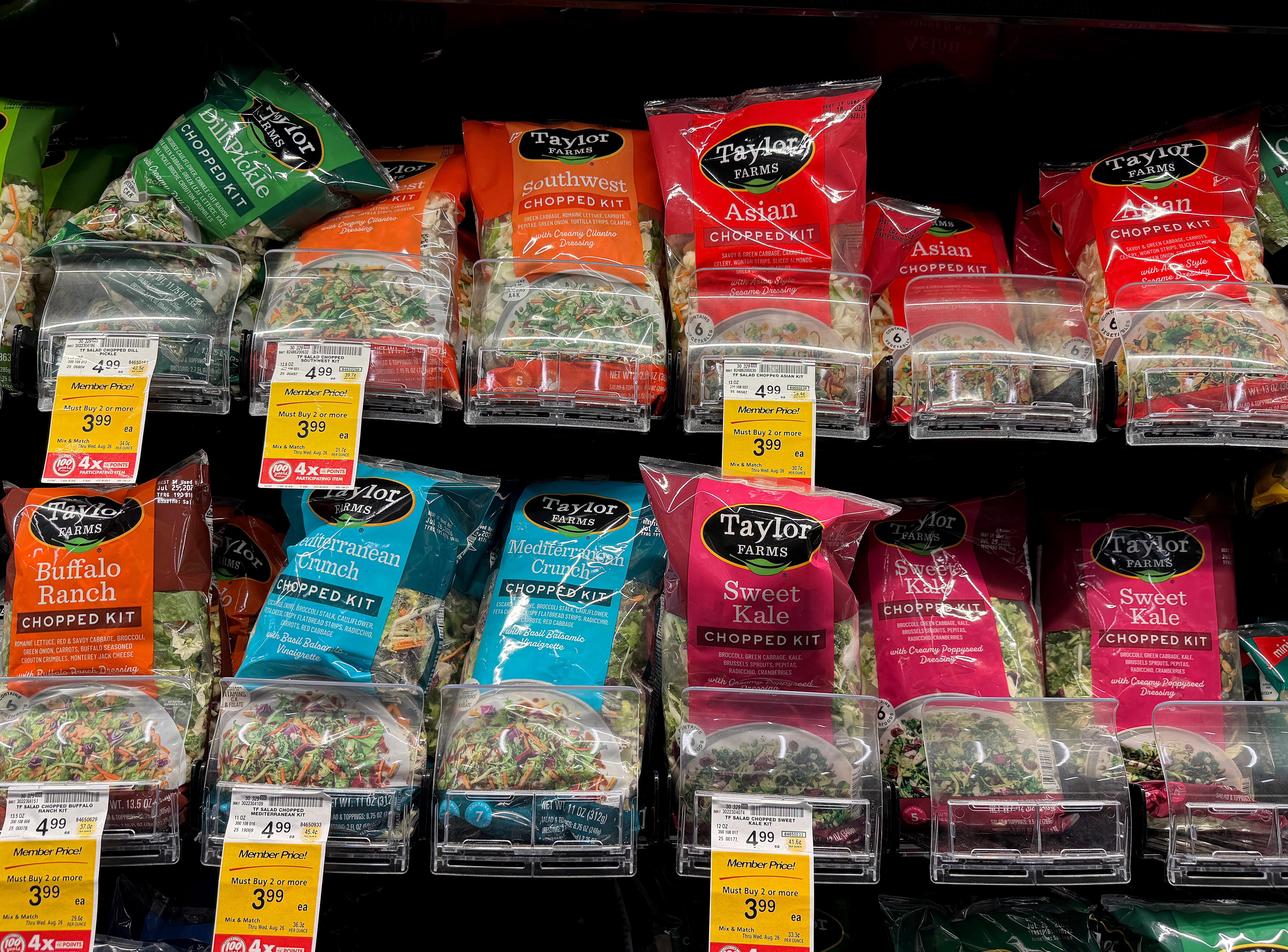 Taylor Farms Just Recalled A Go-To Salad Kit Over A Potentially Serious Allergen Risk